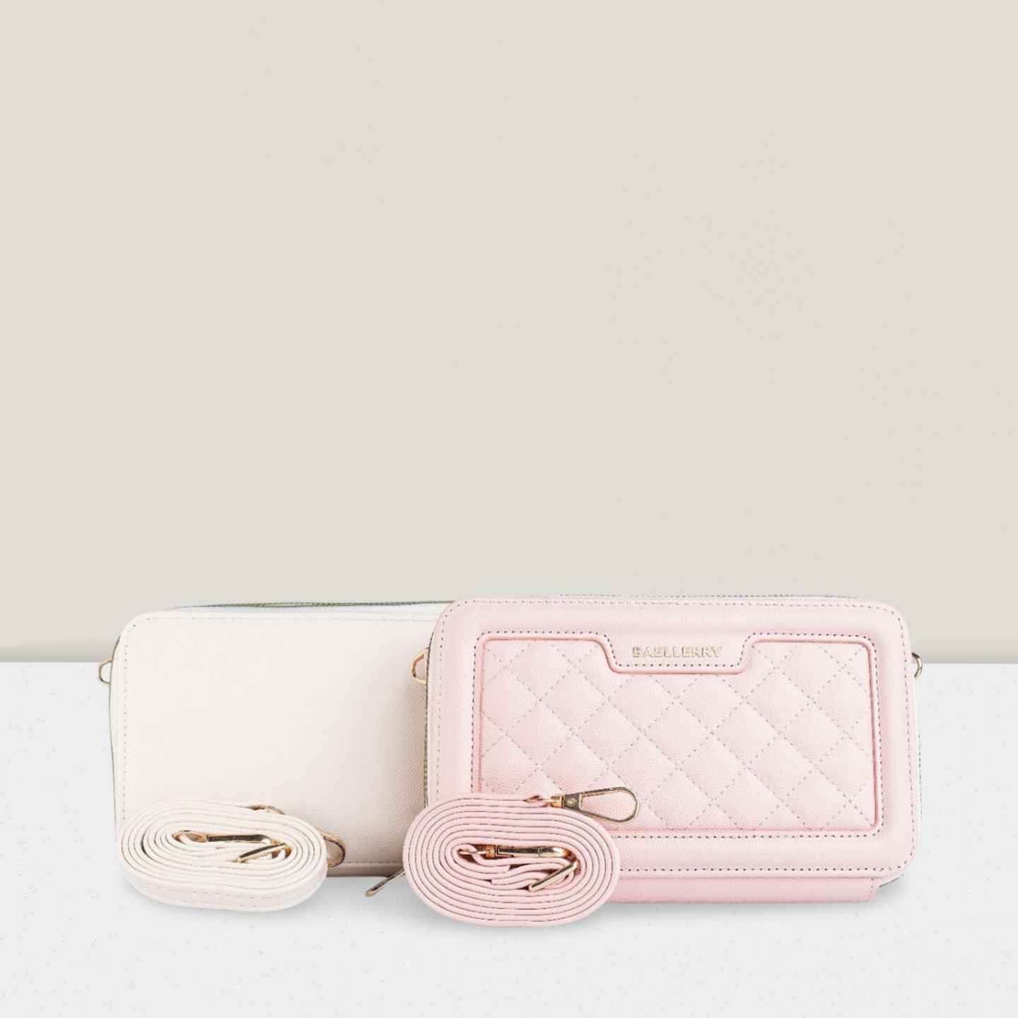 Baellery Quilted Crossbody Wallet - Stylish Baellery Crossbody Wallet for Everyday Use